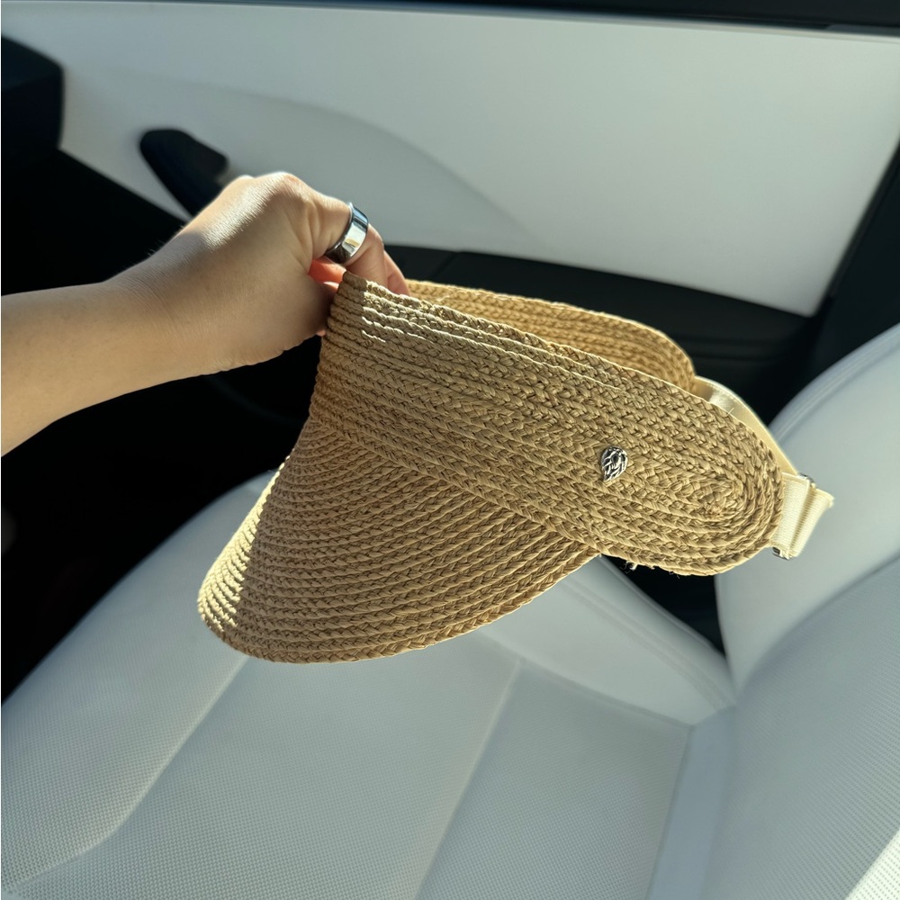 Helen Kaminski Natural Straw Visor